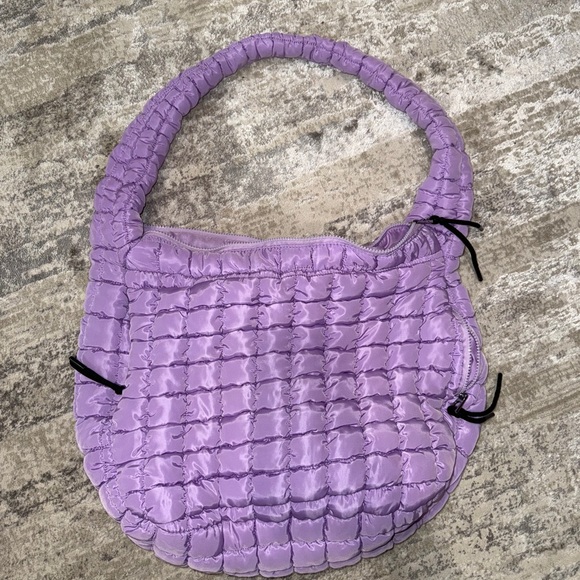 Handbags - Katydid Purple Quilted Women's Bag
